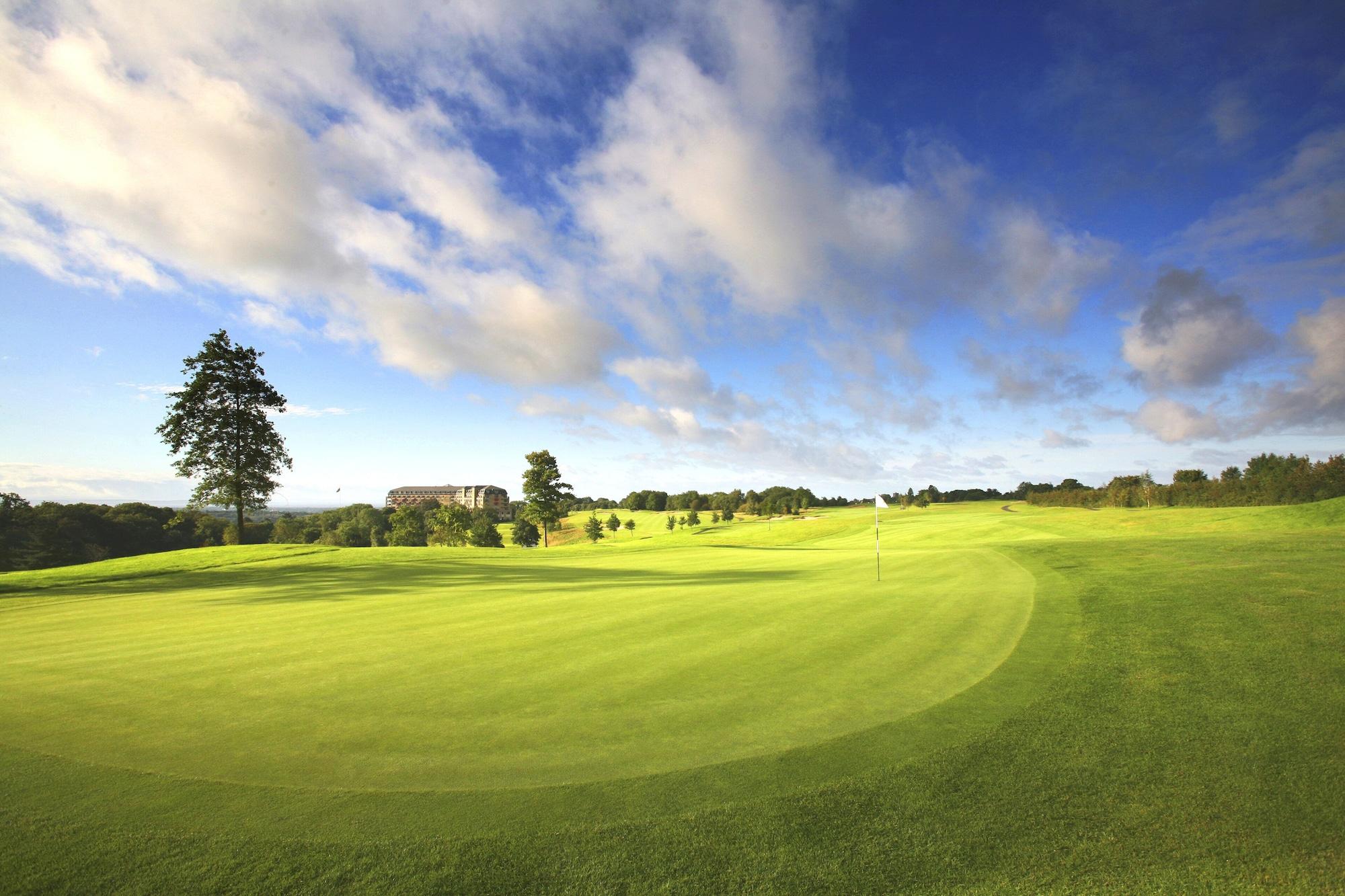 凯尔特庄园度假村酒店 纽波特 外观 照片 The 18th fairway